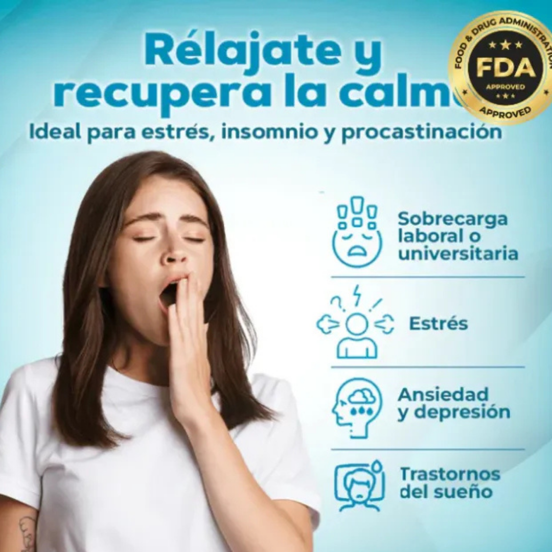 Dispositivo de ayuda combatir la ansiedad y el insomnio