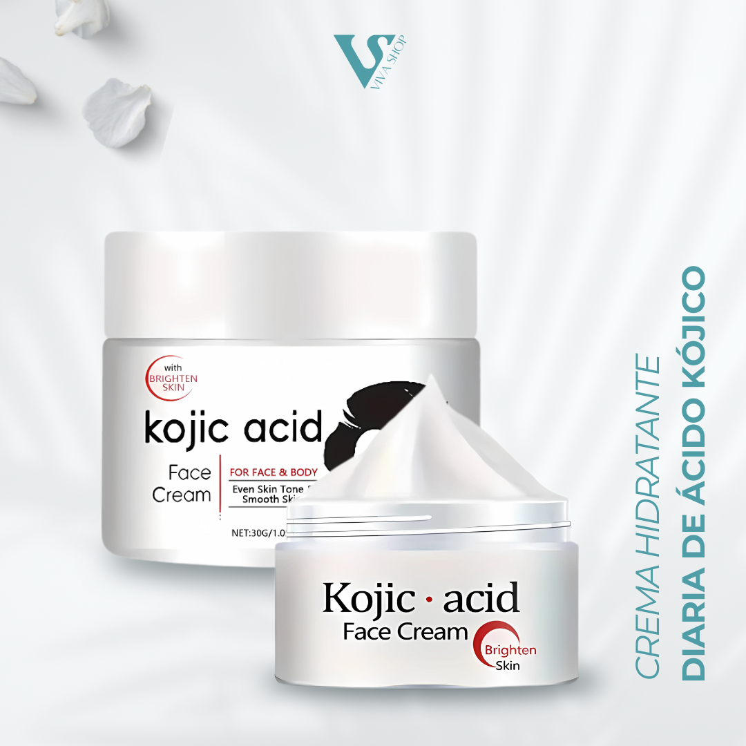 Crema Hidratante Diaria de Ácido Kójico