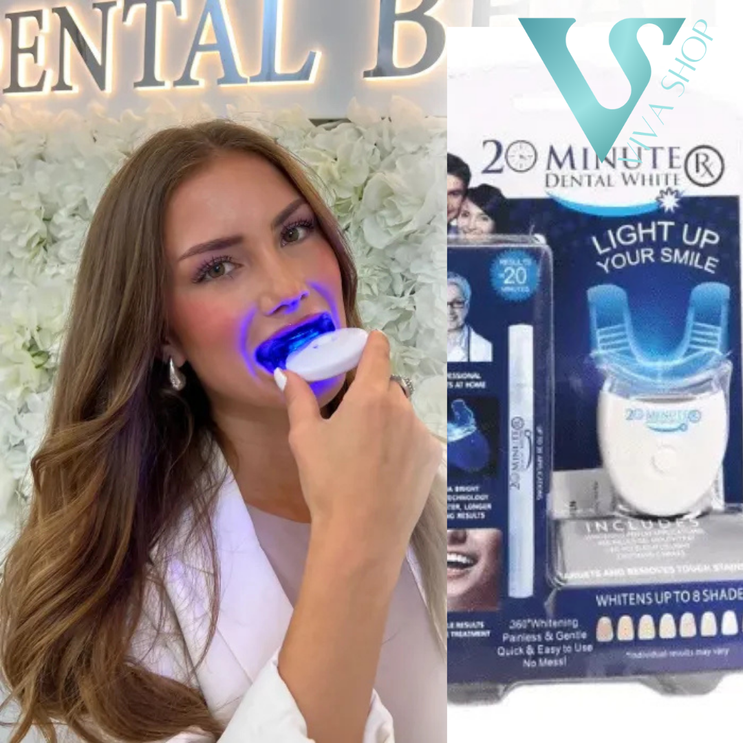 BLANQUEADOR DENTAL UV – Sonrisa blanca, brillante y profesional desde casa.