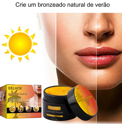 Crema Bronceadora para un bronceado rapido y natural