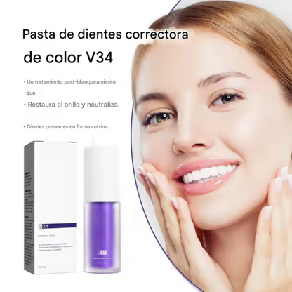 Blanqueador Dental Morada v34: dientes blancos al instante!!!