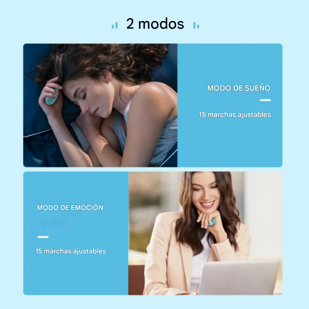 Dispositivo de ayuda combatir la ansiedad y el insomnio