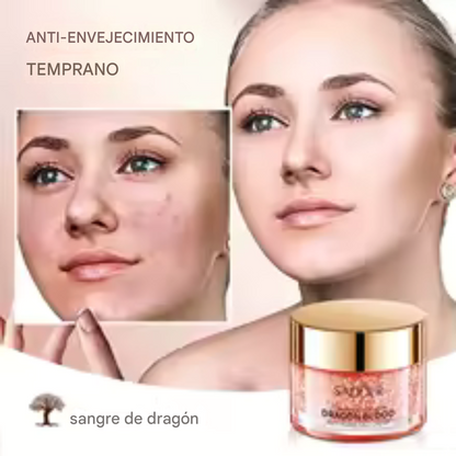 Crema de Cara Antiedad Sangre de Dragon. Tratamiento rápido para reducir arrugas