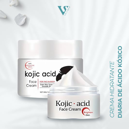 Crema Hidratante Diaria de Ácido Kójico
