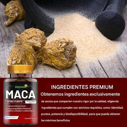 Maca Super Strength -  Energía, vitalidad y bienestar en cada cápsula