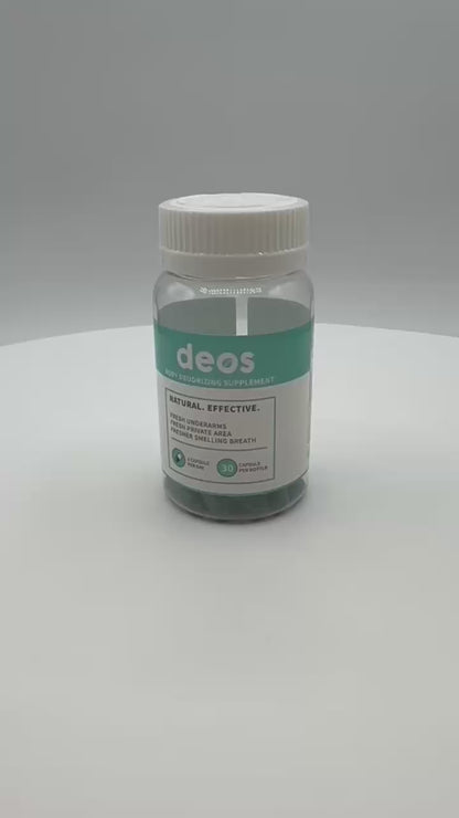 DEOS Desodorizante Corporal en Cápsulas 🌿🌿