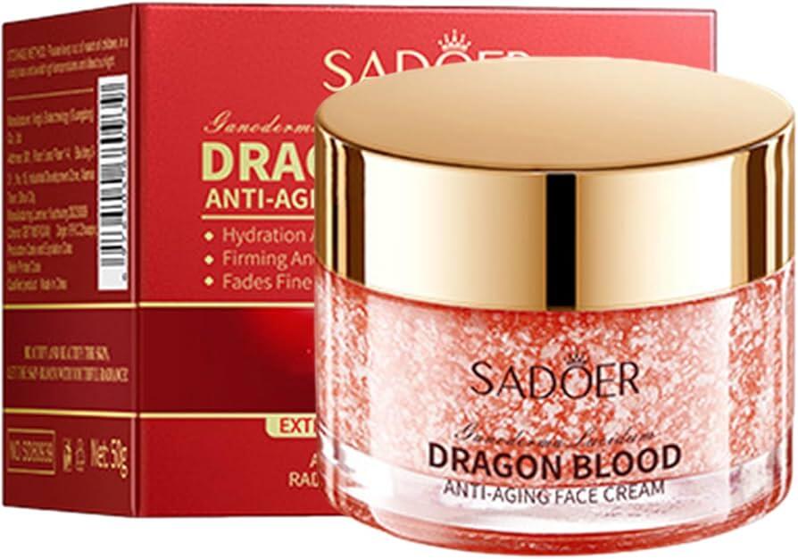 Crema de Cara Antiedad Sangre de Dragon. Tratamiento rápido para reducir arrugas